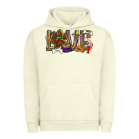 Pigment Pistachio Mardi Gras love dog paw Urban Hoodie - BundleAndBundleShop