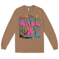 Toasted Coconut it's race day y'all Long Sleeve Tee - Zillion Design Studio