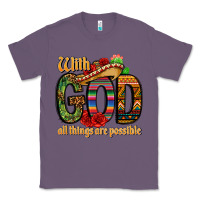 Lavender with god all things are possible Classic Tee - CTS Tumbler Store