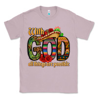 Lilac with god all things are possible Classic Tee - CTS Tumbler Store