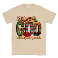 Mushroom with god all things are possible Classic Tee - CTS Tumbler Store