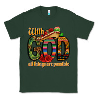 Sports Green with god all things are possible Classic Tee - CTS Tumbler Store