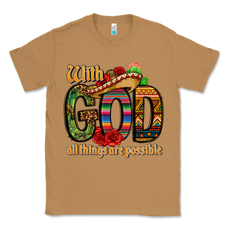 With God All Things Are Possible Classic Tee by CTS Tumbler Store | Teevron