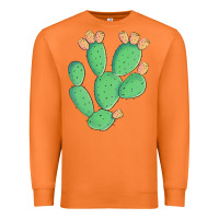 Carrot texas prickly pear cactus Premium Sweatshirt - Artiststas