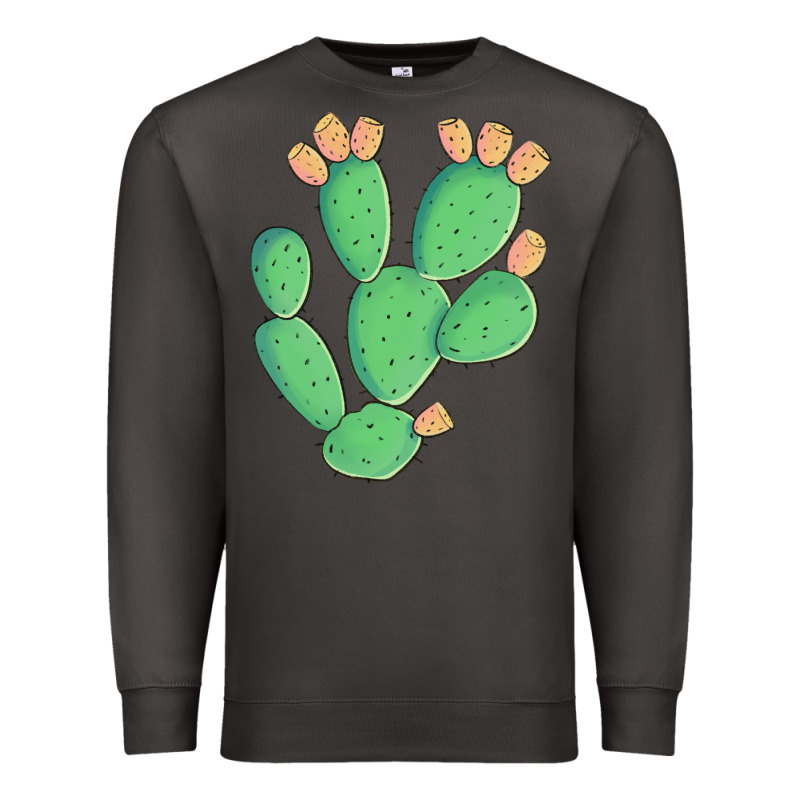 Texas Prickly Pear Cactus Premium Sweatshirt by Artiststas | Teevron