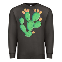 Smoke texas prickly pear cactus Premium Sweatshirt - Artiststas