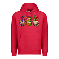 Cardinal hallothanksmas gnome Premium Hoodie - AdoDesignShop