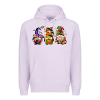 Lilac hallothanksmas gnome Premium Hoodie - AdoDesignShop