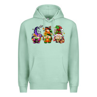 Seafoam hallothanksmas gnome Premium Hoodie - AdoDesignShop