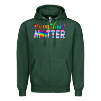 Sports Green trans lives matter Zipper Hoodie - HRA Design Shop