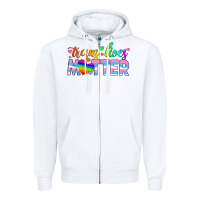White trans lives matter Zipper Hoodie - HRA Design Shop