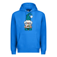 True Royal winter gnome with snow globe Premium Hoodie - NancyCooperArtShop