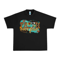 Black faith over fear Urban Heavy Tee - texasbilliewilder