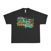 Pigment Black faith over fear Urban Heavy Tee - texasbilliewilder