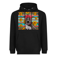 Black western pitbull Heavyweight Hoodie - Artiststas