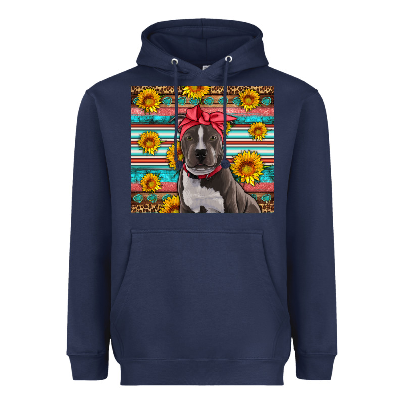 Western Pitbull Heavyweight Hoodie by Artiststas | Teevron