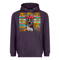 Plum western pitbull Heavyweight Hoodie - Artiststas
