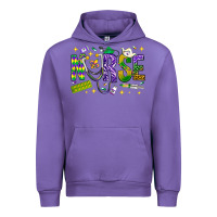 Tulip Mardi Gras nurse Urban Hoodie - BundleAndBundleShop