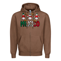 Chestnut mexico gnome Zipper Hoodie - CowhideDigitalArt