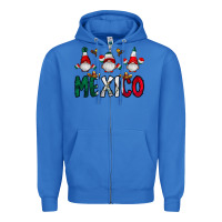 True Royal mexico gnome Zipper Hoodie - CowhideDigitalArt