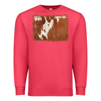Cardinal cowhide background Premium Sweatshirt - AdoDesignShop