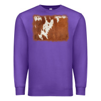 Purple cowhide background Premium Sweatshirt - AdoDesignShop