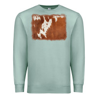 Seafoam cowhide background Premium Sweatshirt - AdoDesignShop