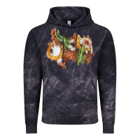 Cloud Black horseshoe cowhide cactus patch Vintage Hoodie - AdoDesignShop