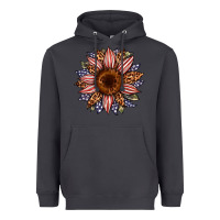 Smoke usa flag camouflage leopard sunflower Heavyweight Hoodie - Artiststas