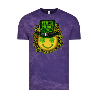 Cloud Purple st. patricks day pinch proof lucky face Vintage Tee - RanaPortraitStore