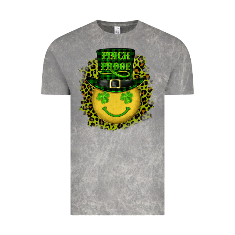 St. Patricks Day Pinch Proof Lucky Face Vintage Tee by RanaPortraitStore | Teevron