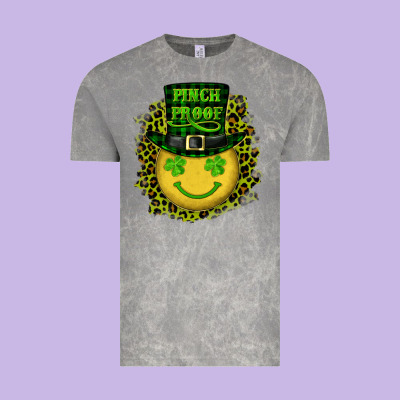 Vintage Tee st. patricks day pinch proof lucky face