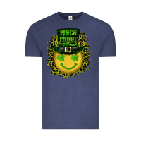 Vintage Denim st. patricks day pinch proof lucky face Vintage Tee - RanaPortraitStore