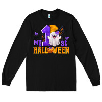 Black My 1st Halloween Long Sleeve Tee - texasbilliewilder