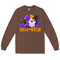 Chestnut My 1st Halloween Long Sleeve Tee - texasbilliewilder