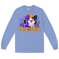 Colony Blue My 1st Halloween Long Sleeve Tee - texasbilliewilder