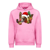Fuchsia Pink joy christmas with horse bbs Urban Hoodie - BundleAndBundleShop