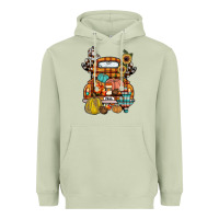 Matcha farm truck,fall Heavyweight Hoodie - JahusDesignShop