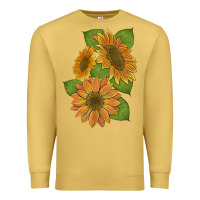 Antique Gold sunflowers Premium Sweatshirt - Artiststas