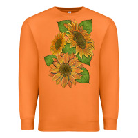 Carrot sunflowers Premium Sweatshirt - Artiststas