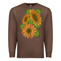 Chestnut sunflowers Premium Sweatshirt - Artiststas