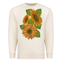 Sandshell sunflowers Premium Sweatshirt - Artiststas