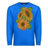 True Royal sunflowers Premium Sweatshirt - Artiststas