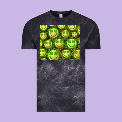 Vintage Tee st. patricks day lucky face