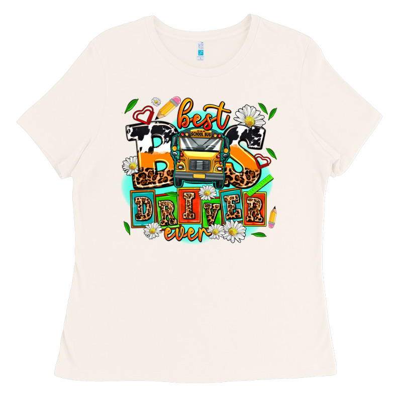 Best Bus Driver Ever Ladies Tee by AdoDesignShop | Teevron