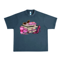Midnight Navy girl boss lady Urban Heavy Tee - texasbilliewilder