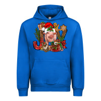 Cobalt joy christmas with pig bbs Urban Hoodie - BundleAndBundleShop