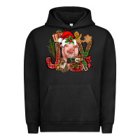 Pigment Black joy christmas with pig bbs Urban Hoodie - BundleAndBundleShop