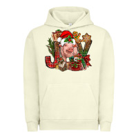 Pigment Pistachio joy christmas with pig bbs Urban Hoodie - BundleAndBundleShop