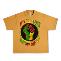 Peanut Butter it's the black history for me Urban Heavy Tee - Zillion Design Studio